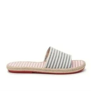Kelly & Katie stripe ESPADRILLE SANDALS